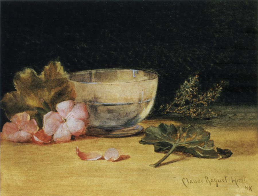 Empty Glass Bowl Surrounded